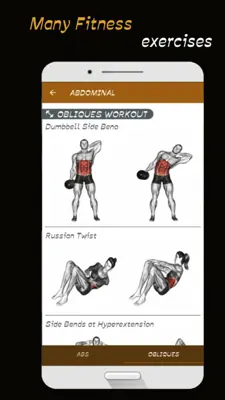 Fitness & Bodybuilding android App screenshot 3